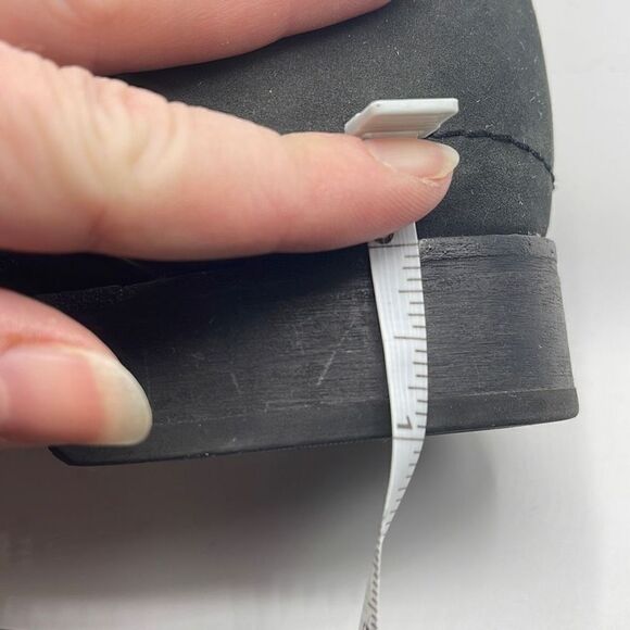 Caterpillar Women's Ankle Booties Double Zip Boots Ruched Leather Black Size 7 - Picture 16 of 16